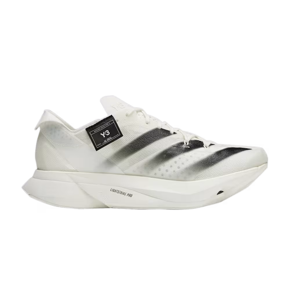 adidas Y-3 Adizero Adios Pro 3 Off White Black
