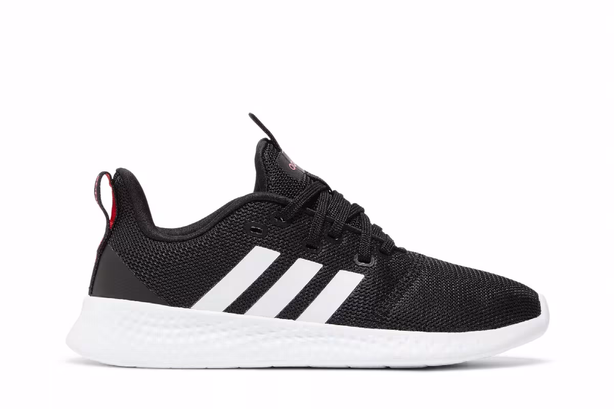 Adidas Women's Puremotion Black White, view 2