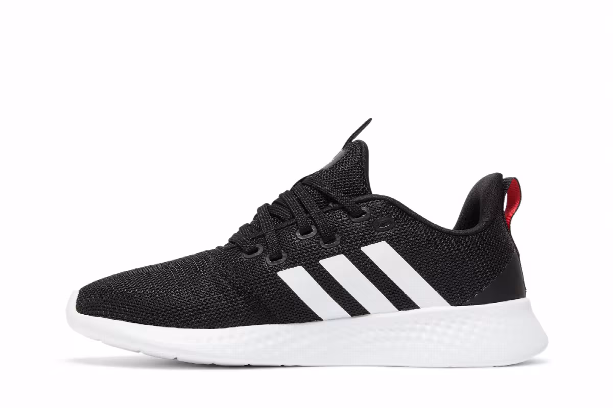 Adidas Women's Puremotion Black White, view 4