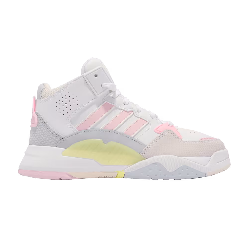 Adidas Neo 5th Quarter White Pink Yellow