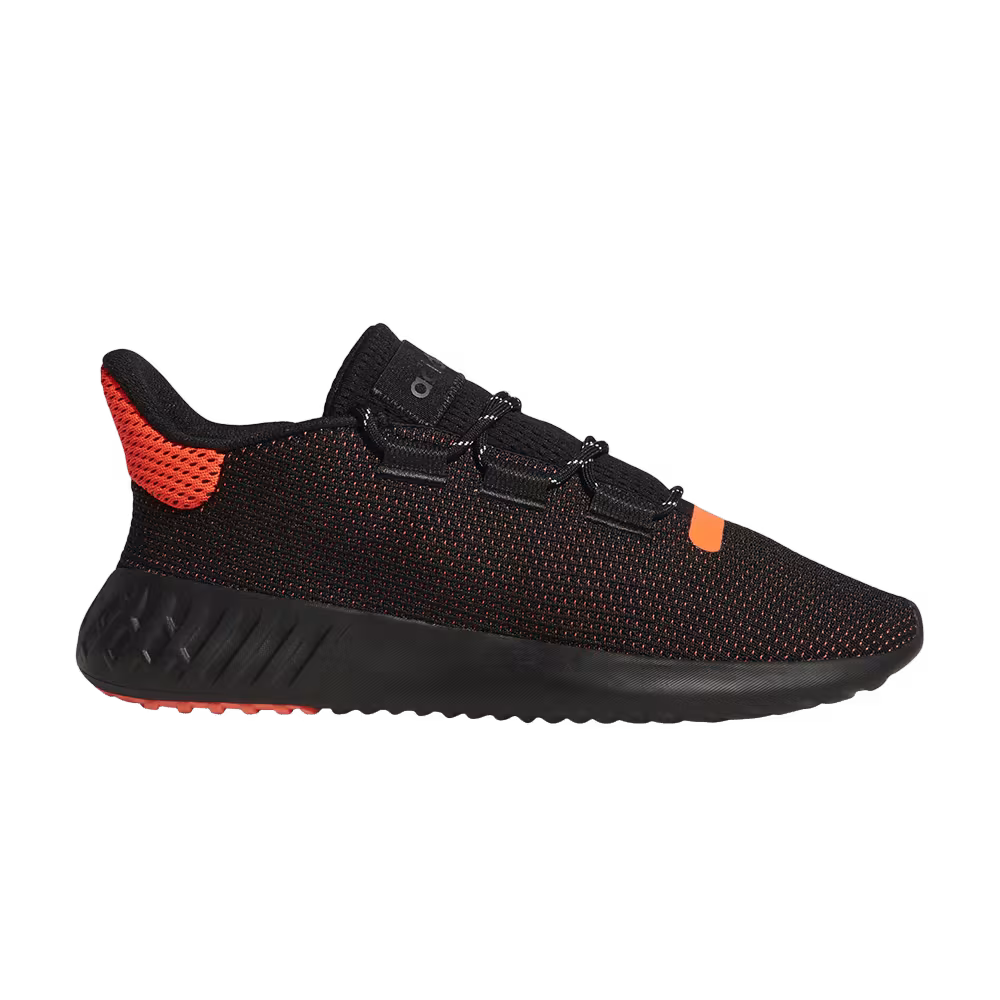 Adidas Tubular Dusk Black Solar Red
