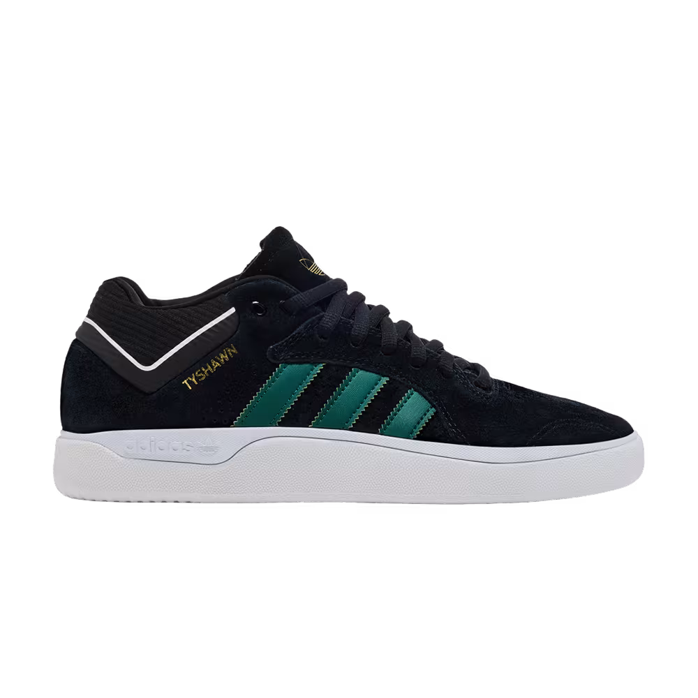 adidas Tyshawn Black Collegiate Green