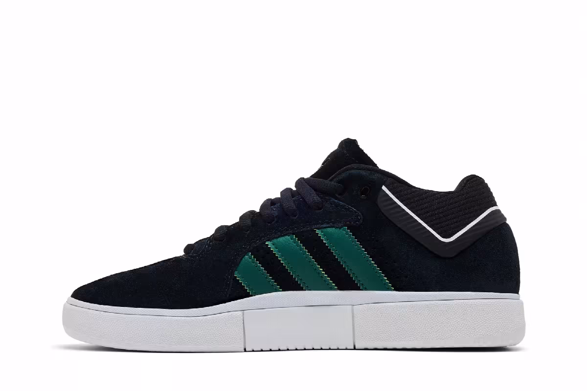 adidas Tyshawn Black Collegiate Green, view 4