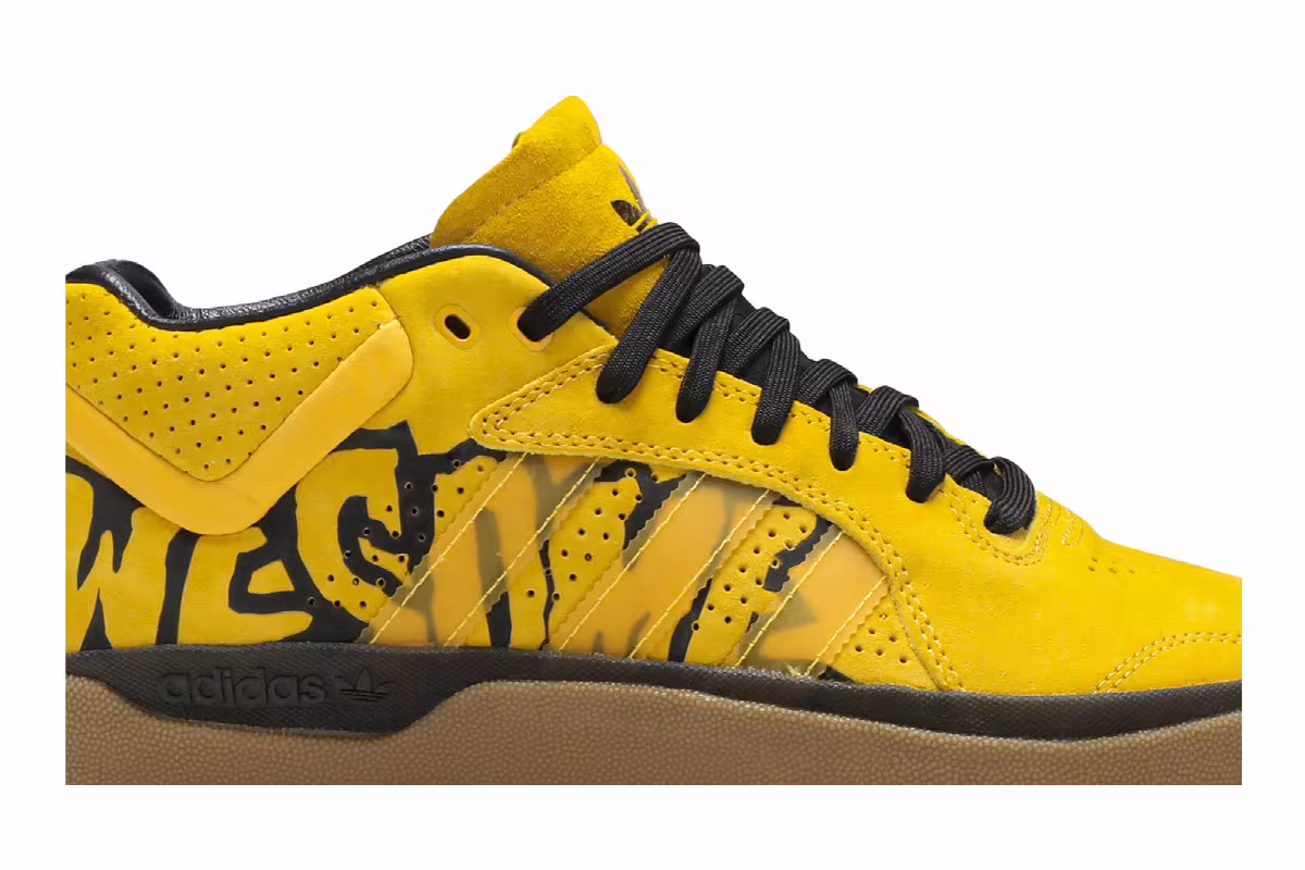 Fucking Awesome x adidas Tyshawn Active Gold Gum, view 3
