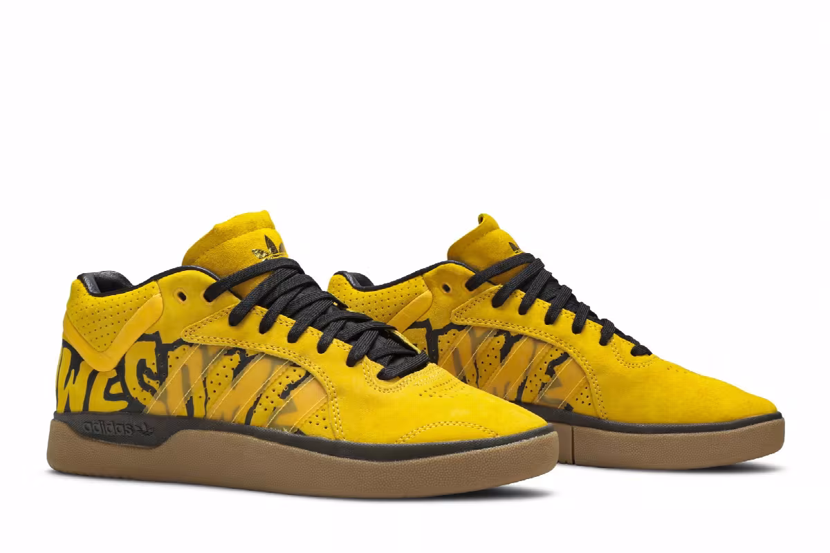 Fucking Awesome x adidas Tyshawn Active Gold Gum, view 9