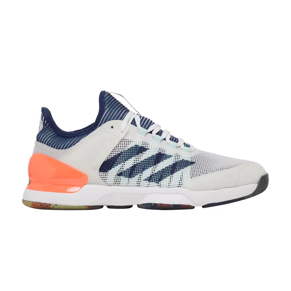 Adidas Adizero Ubersonic 2.0 White Tech Indigo Coral