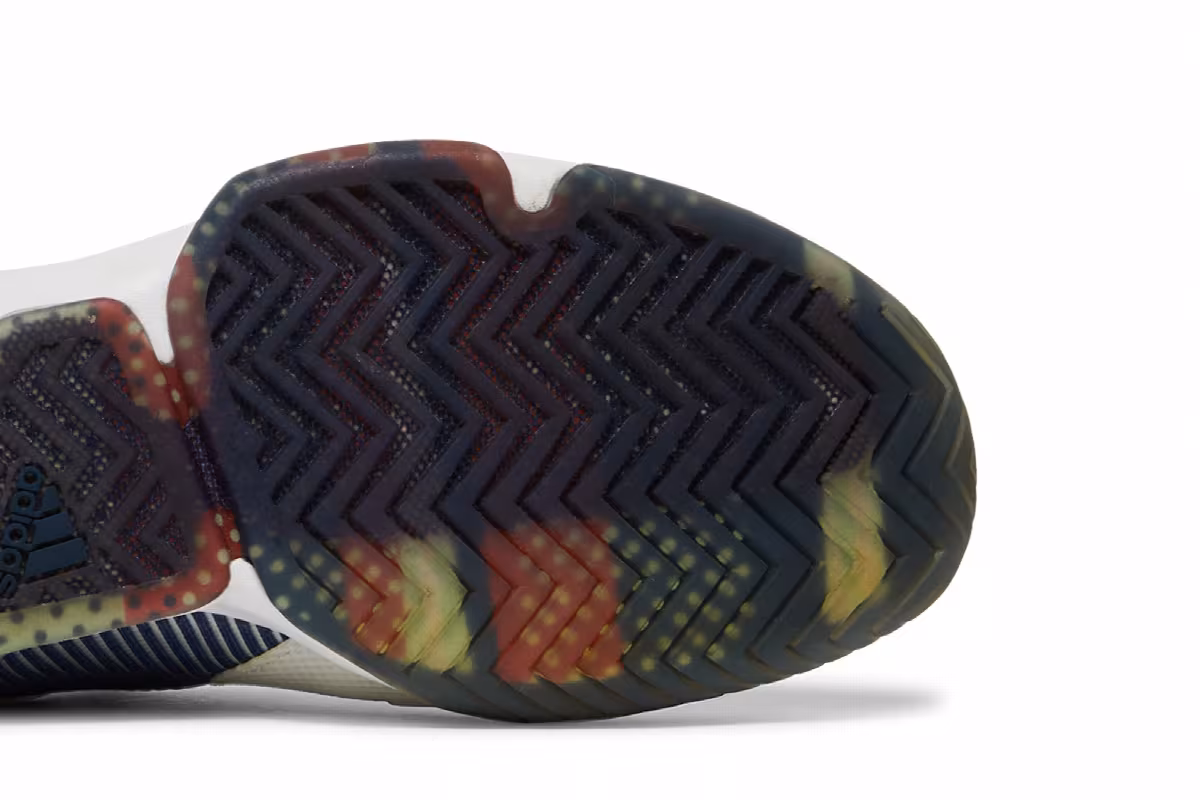Adidas Adizero Ubersonic 2.0 White Tech Indigo Coral, view 6