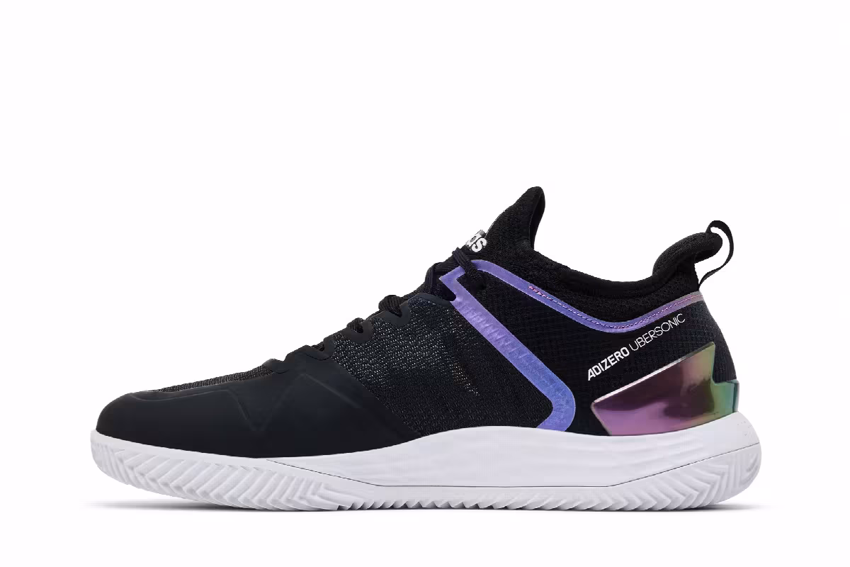 adidas Adizero Ubersonic 4 M Clay Iridescent Black, view 4