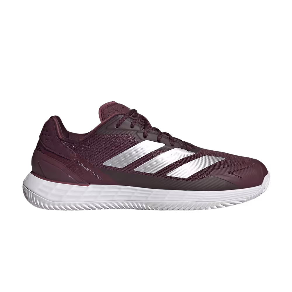 adidas Defiant Speed 2 Clay Tennis Maroon Cloud White