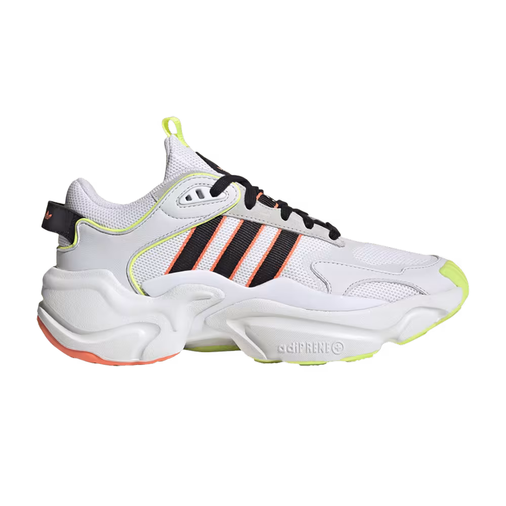 Adidas Women's Magmur Runner Crystal White Neon