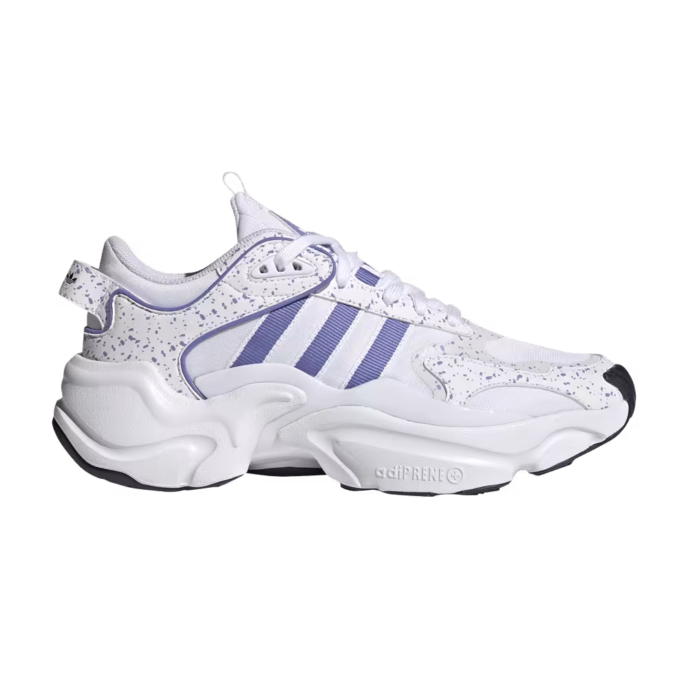 Adidas Women's Magmur Runner Chalk Purple Splatter