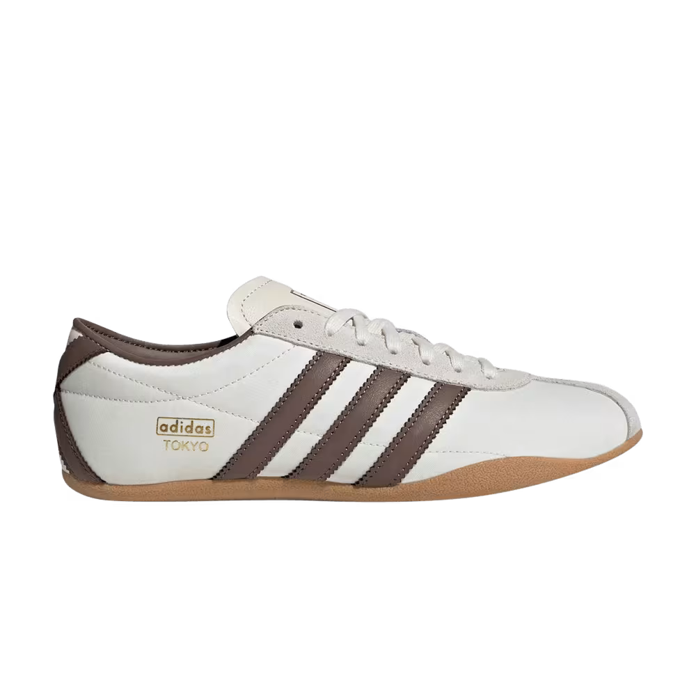 adidas Women's Tokyo Off White Earth Strata Gold Metallic