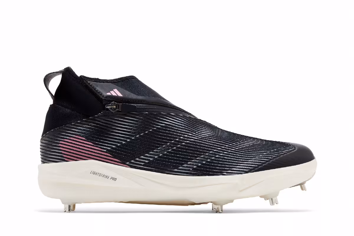 adidas Adizero Impact+ Leather Black Pink, view 2