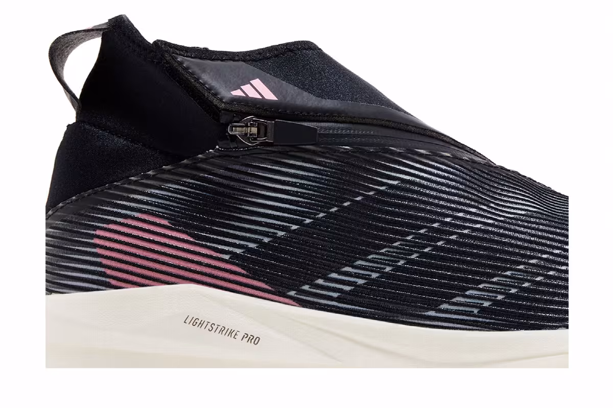 adidas Adizero Impact+ Leather Black Pink, view 3