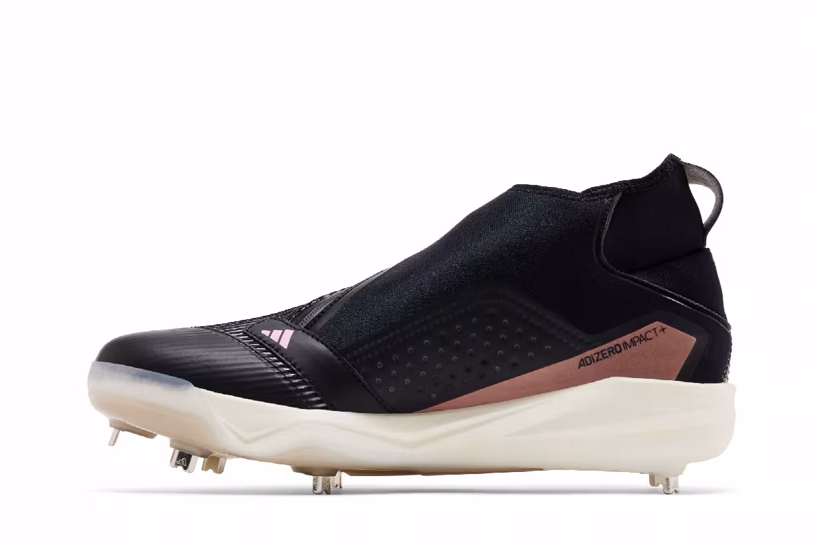 adidas Adizero Impact+ Leather Black Pink, view 4