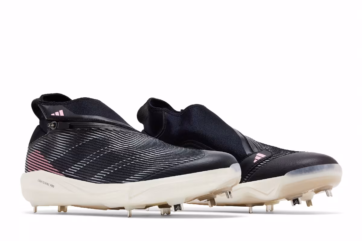 adidas Adizero Impact+ Leather Black Pink, view 9