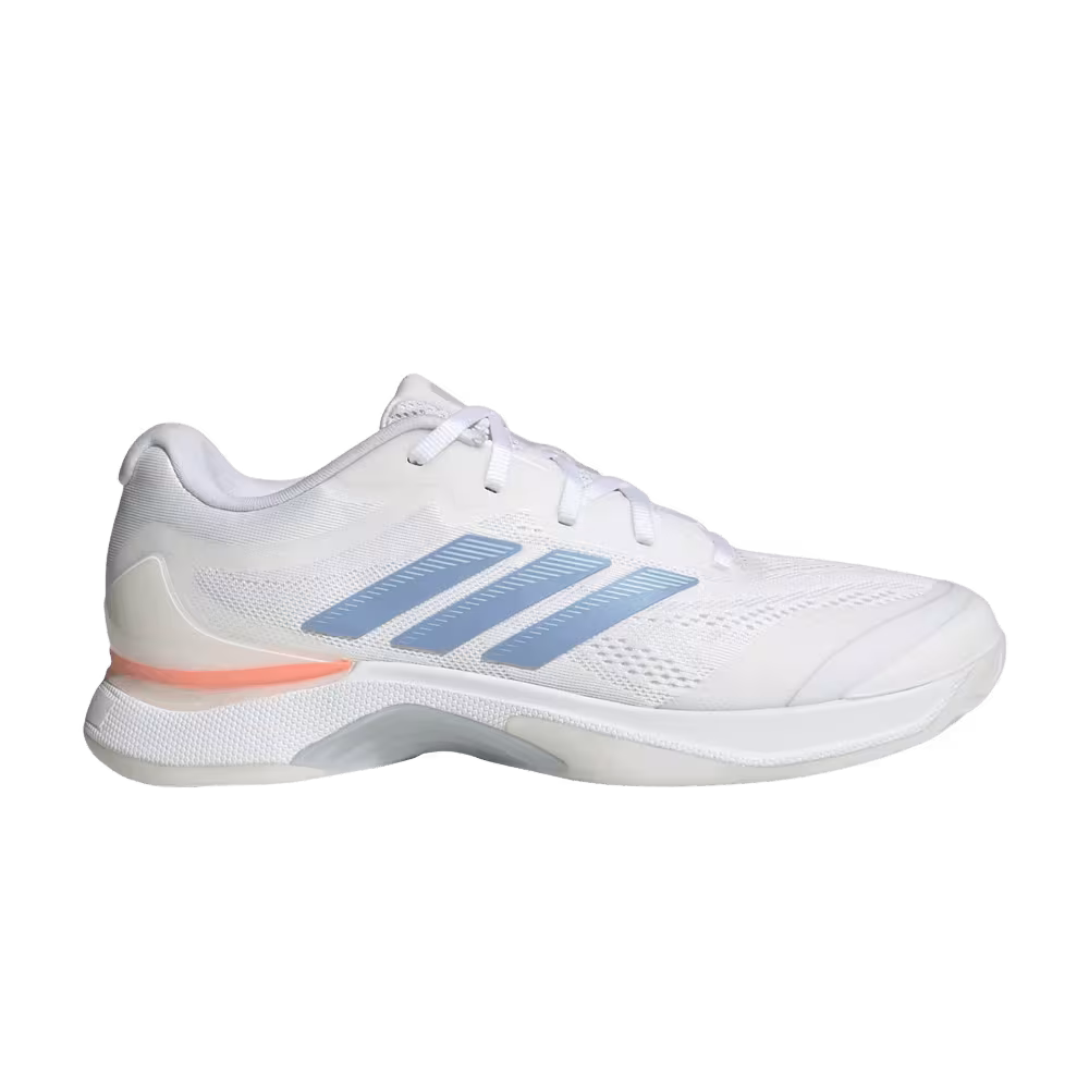 adidas Women's Avacourt 3 Core Black Halo Blue
