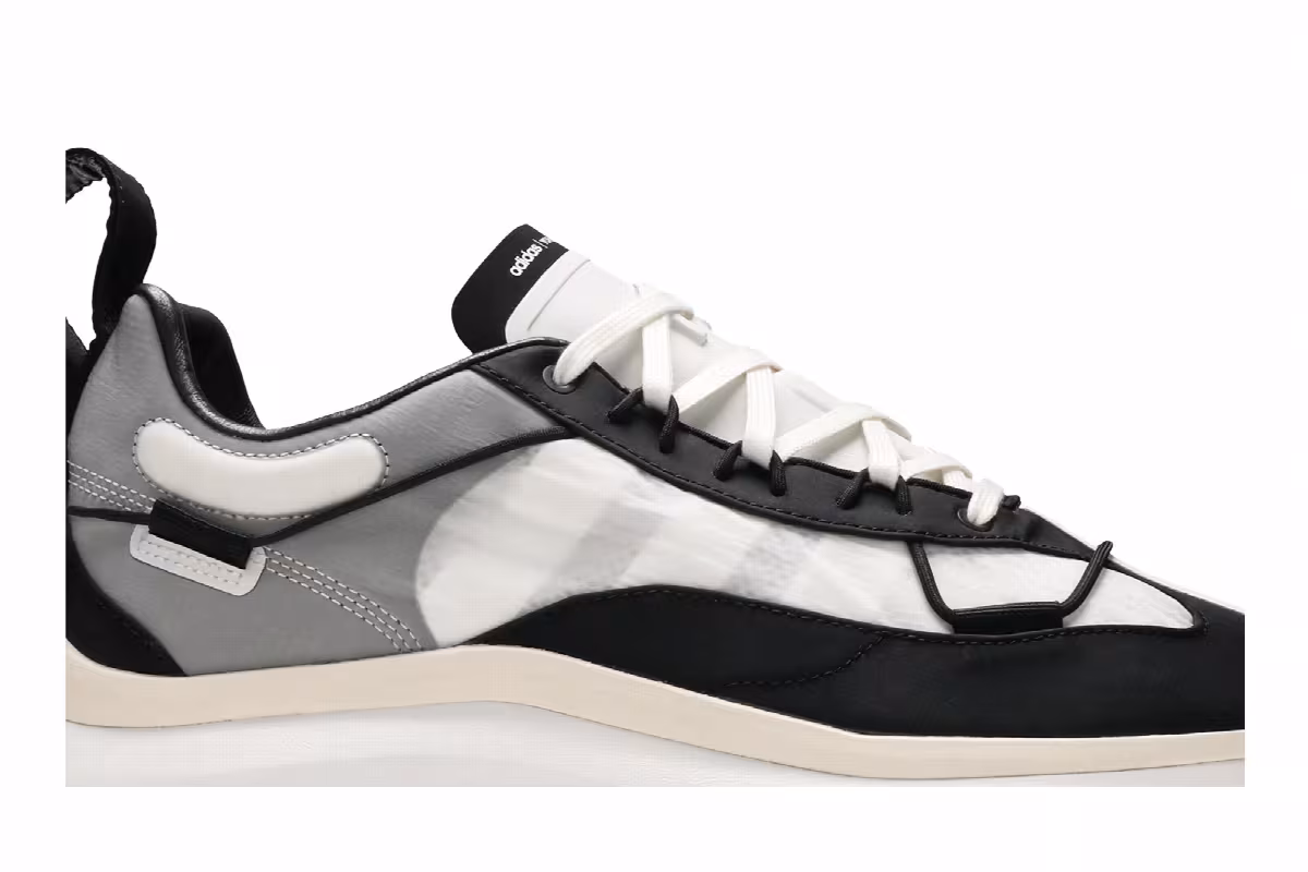 adidas Y-3 Shiku Run White Black, view 3