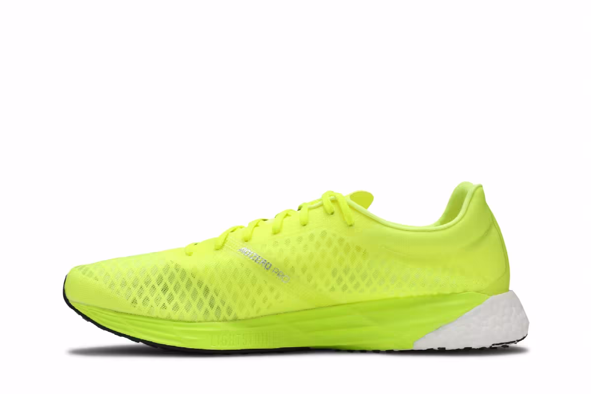 adidas Adizero Pro Solar Yellow, view 4
