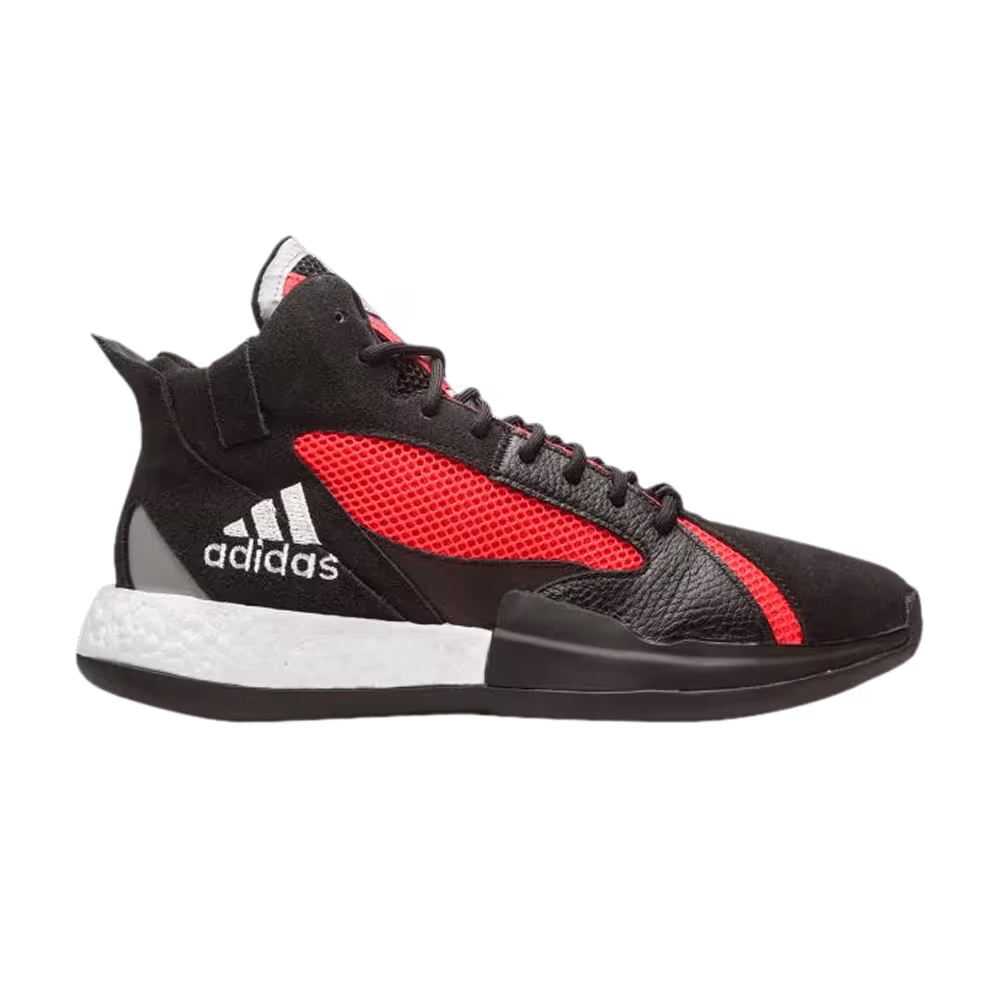 Adidas Posterize Black Shock Red