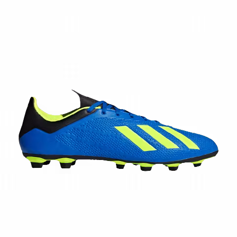 Adidas X 18.4 FG 'Football Blue Solar Yellow'