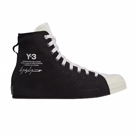 Adidas Y-3 Nizza High 'Black White'