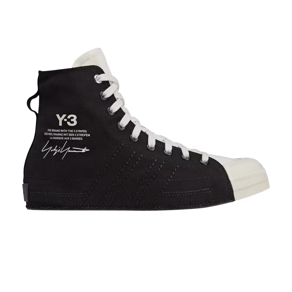 Adidas Y-3 Nizza High Black White