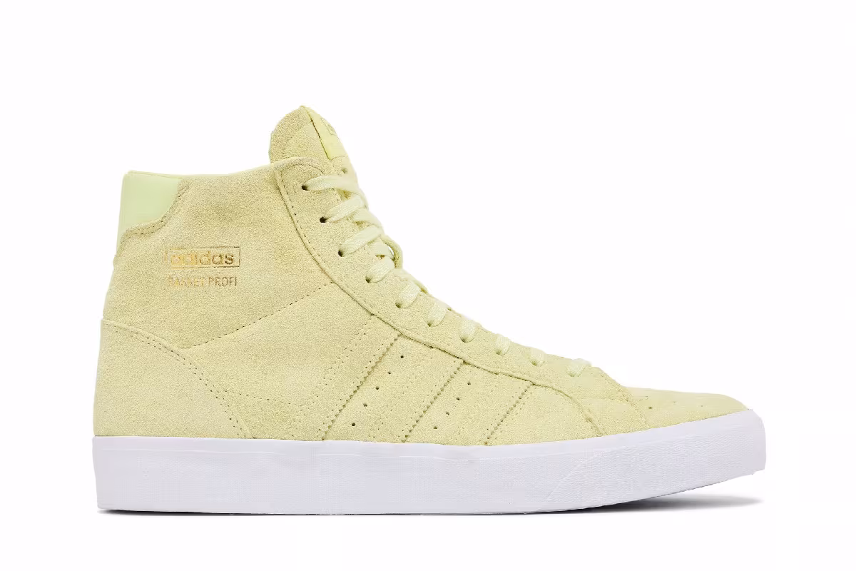 Adidas Women's Basket Profi Yellow Tint, view 2