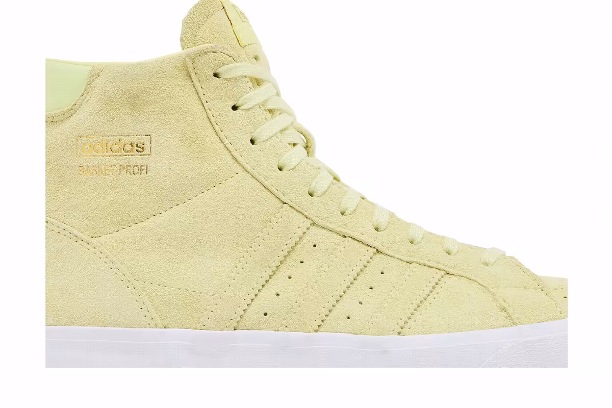 Adidas Women's Basket Profi Yellow Tint, view 3
