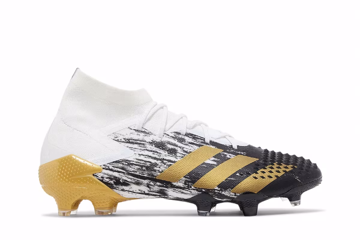 adidas Predator Mutator 20.1 FG White Gold Metallic, view 2
