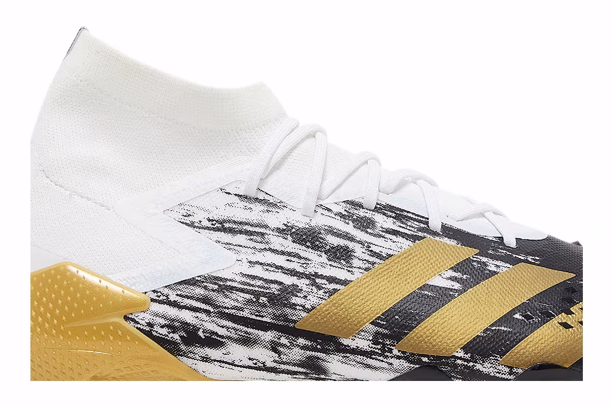 adidas Predator Mutator 20.1 FG White Gold Metallic, view 3