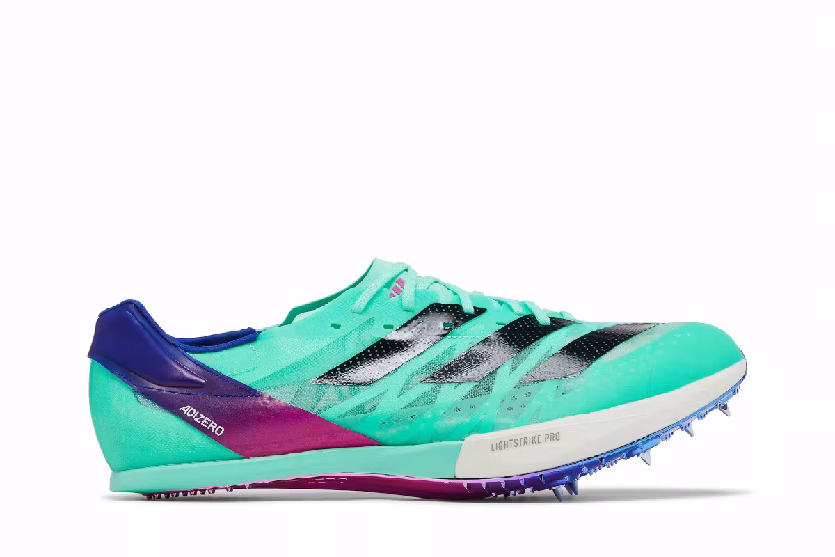 adidas Adizero Prime SP 2.0 Pulse Mint Lucid Blue, view 2