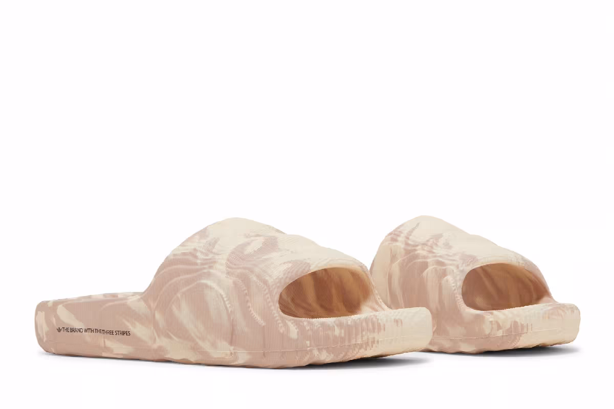 adidas Adilette 22 Slides Sand Strata Wonder Taupe, view 9