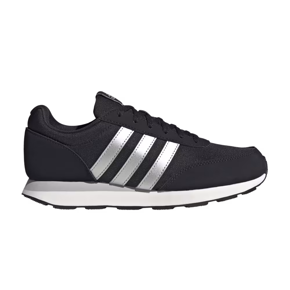 Adidas Women's Run 60s 3.0 Black Silver Metallic