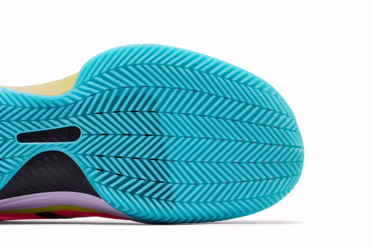 adidas Adizero Select 3.0 Low Lucid Pink Preloved Lime, view 6