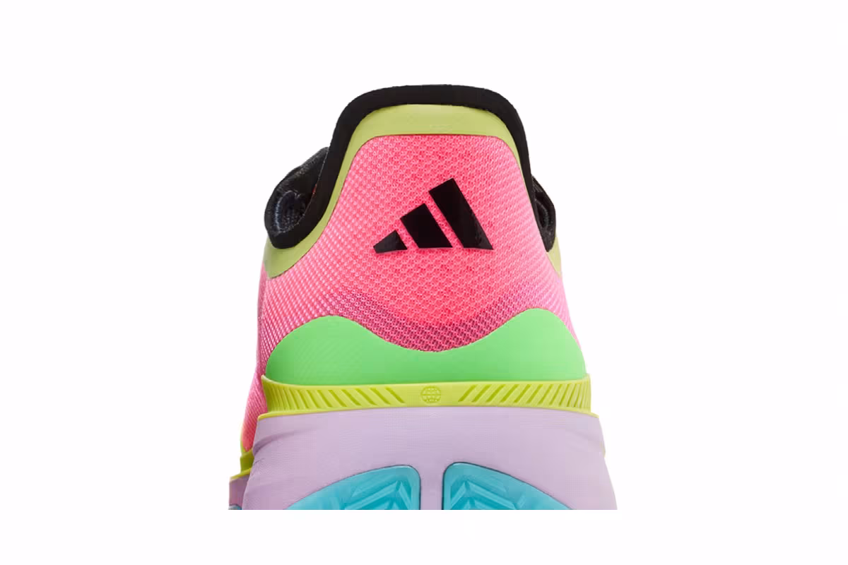 adidas Adizero Select 3.0 Low Lucid Pink Preloved Lime, view 8