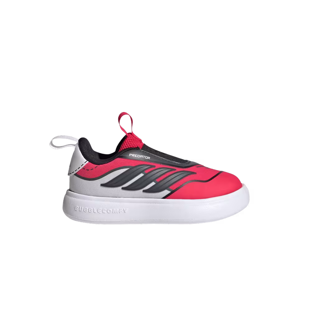 adidas Bubblecomfy I Lucid Red Carbon Cloud White