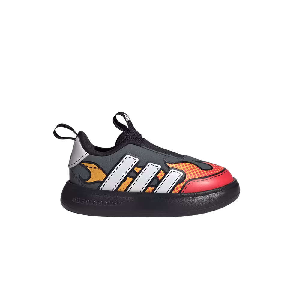 adidas Bubblecomfy I Grey Six Cloud White Lucid Red