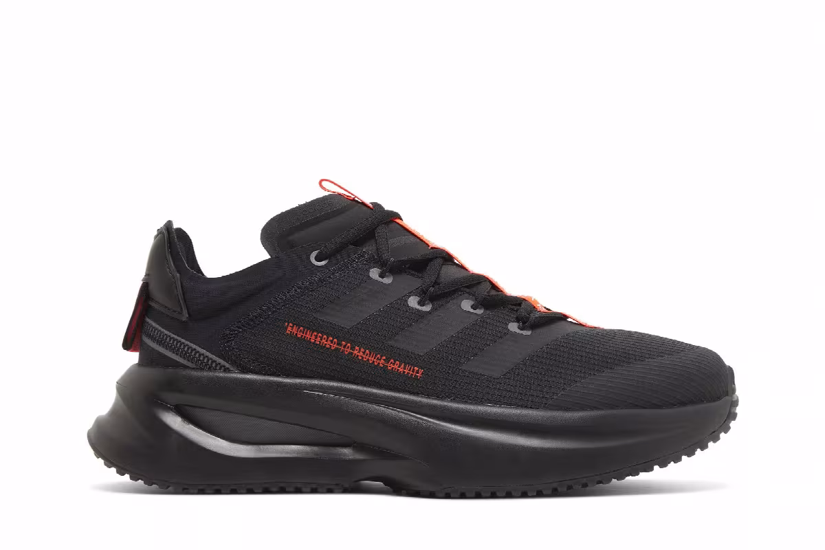adidas Fluidflash Black Solar Red, view 2