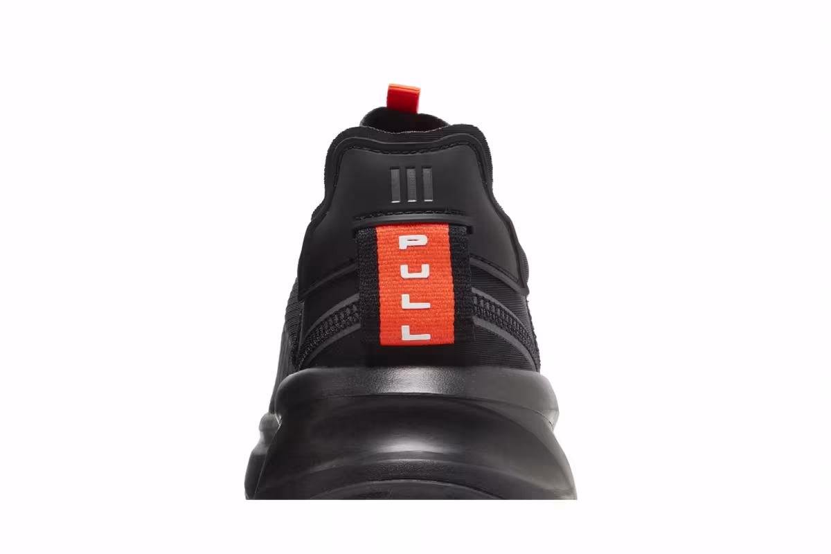 adidas Fluidflash Black Solar Red, view 8