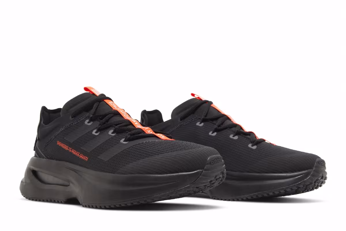 adidas Fluidflash Black Solar Red, view 9