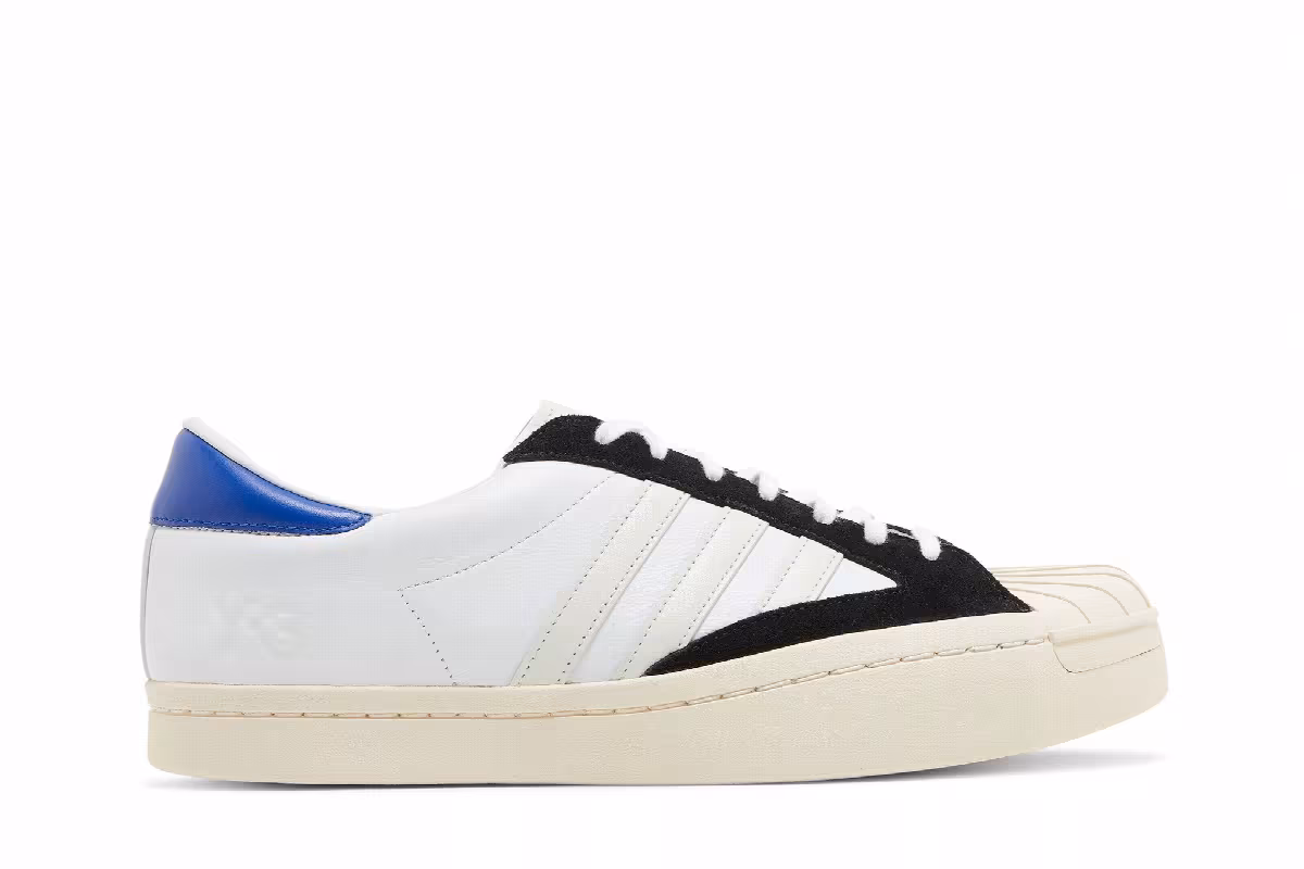 adidas Y-3 Yohji Star White Bold Blue, view 2