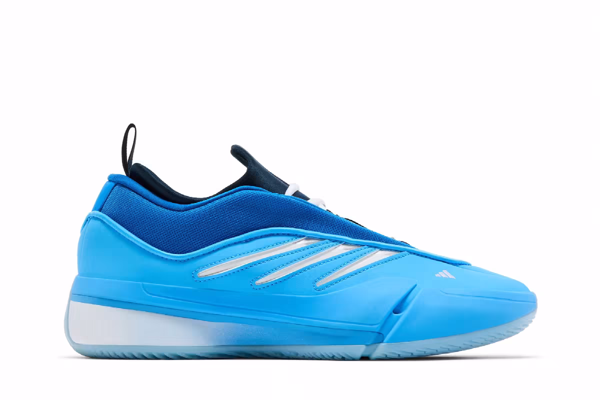 adidas Dame 9 Blue Burst, view 2