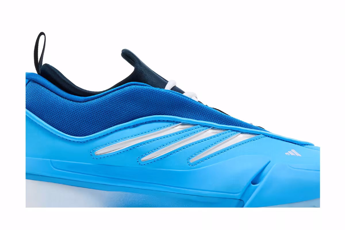 adidas Dame 9 Blue Burst, view 3