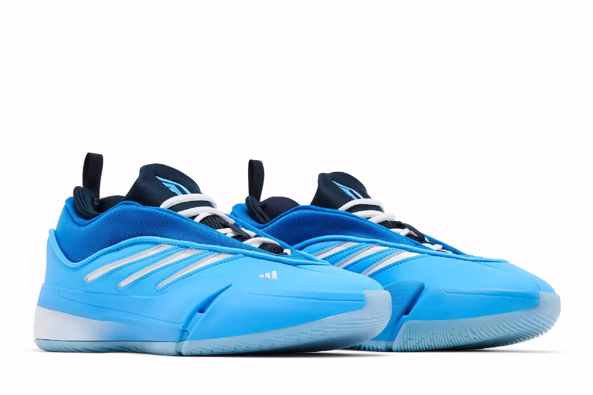 adidas Dame 9 Blue Burst, view 9