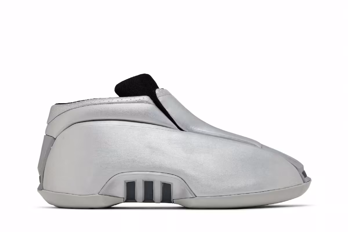 Adidas Kobe Two Metallic Silver 2001, view 2