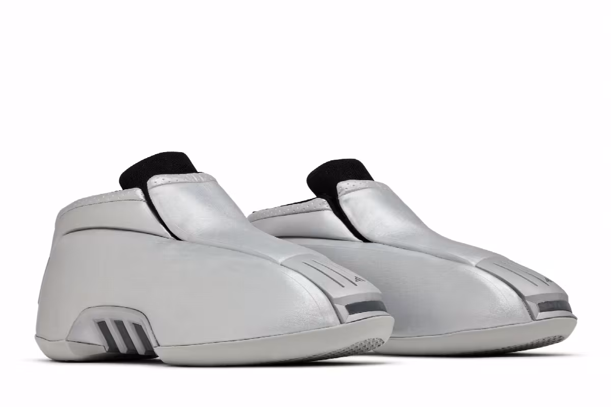 Adidas Kobe Two Metallic Silver 2001, view 9