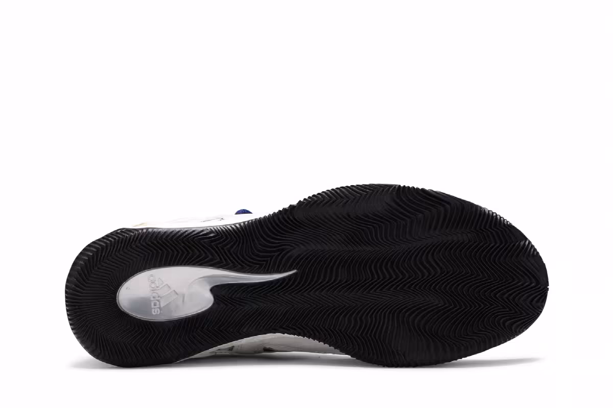 Adidas D Rose 7 Primeknit White Blue, view 5