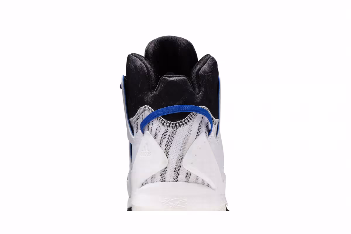 Adidas D Rose 7 Primeknit White Blue, view 8