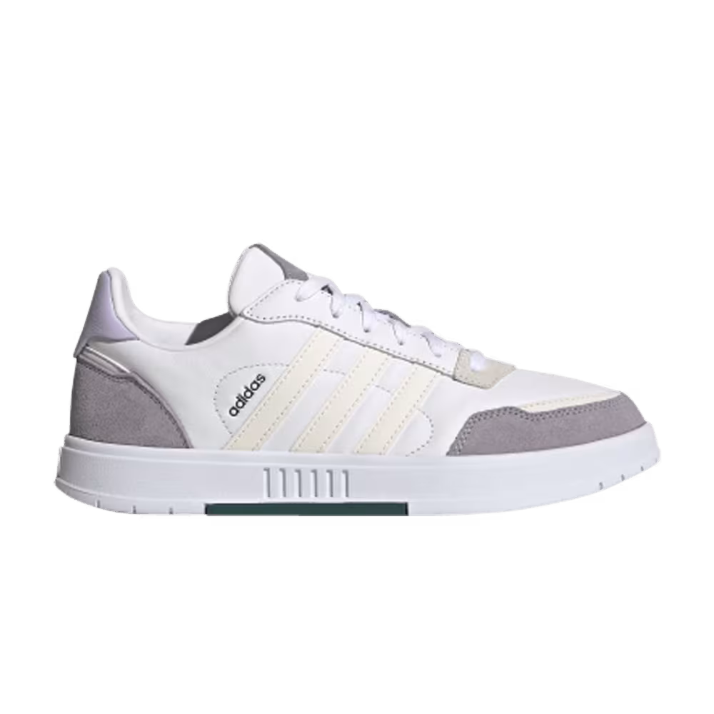adidas Women's Courtmaster White Purple Tint